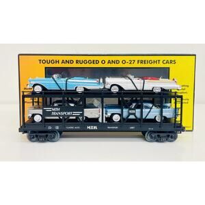 MTH Transport Auto Carrier w/ Ertl '57 Chrysler & Mercury 30-7676 New
